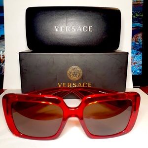 Red clear Versace Ve4384B